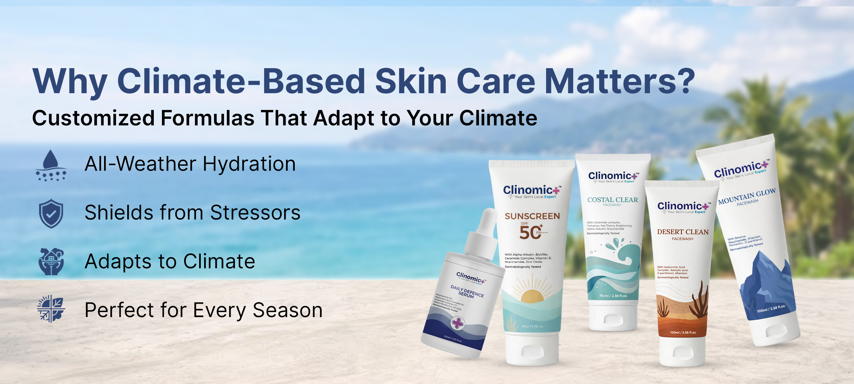 India's First Climate Adaptive Skincare