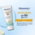 Clinomic Plus water resistant SPF 50 sunscreen for long lasting outdoor protection