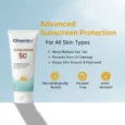 Clinomic Plus dermatologically tested sunscreen suitable for daily skincare use