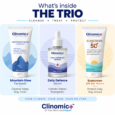 Clinomic Plus Winter Skincare Kit with Mountain Glow Facewash, Daily Defense Serum and SPF 50+ Sunscreen