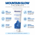 Clinomic Plus Mountain Glow Facewash for dry skin, winter and cold weather