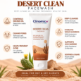 Clinomic Plus Desert Clean Face Wash for hot and dry weather with deep cleansing, hydration and skin barrier support