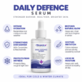 Clinomic Plus Daily Defense Serum for hydration and skin barrier support in winter