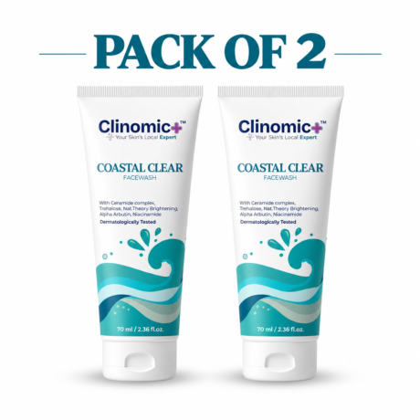 Coastal Clear Facewash (Pack of-2)| Acne & Oil Control for Humid Weather